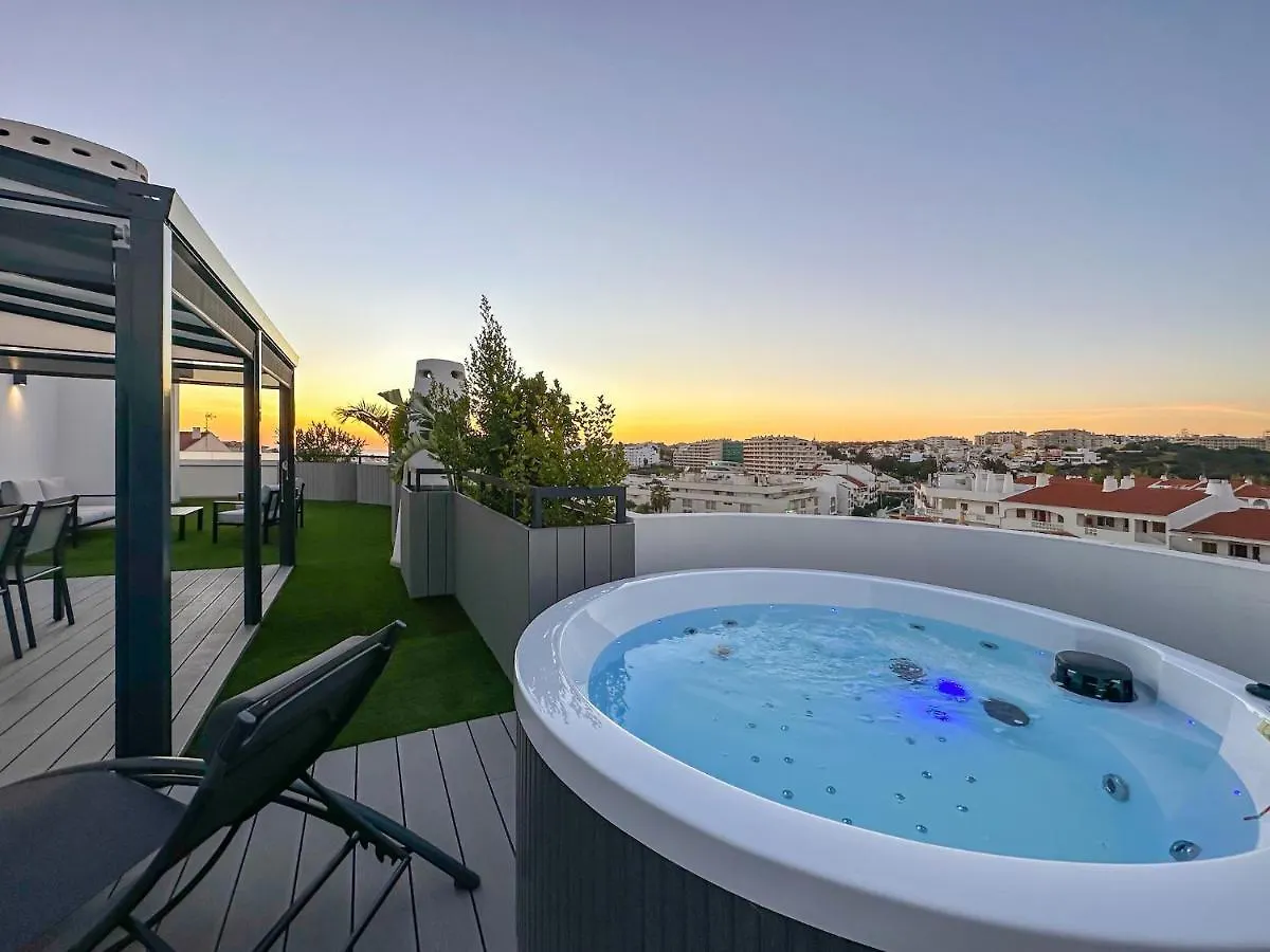 Luxury Penthouse Apartment Private Jacuzzi, Albufeira