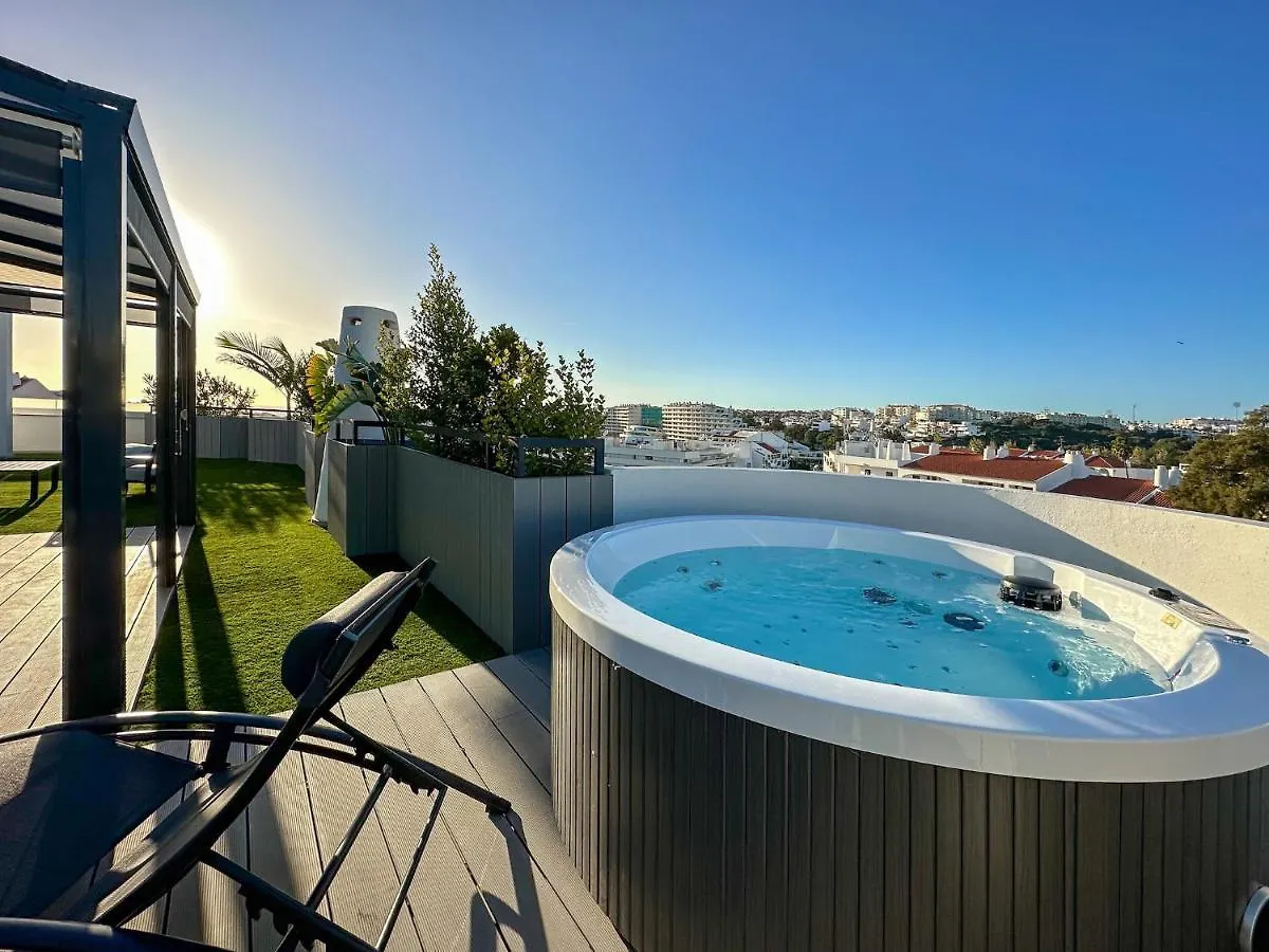 Luxury Penthouse Apartment Private Jacuzzi, Albufeira